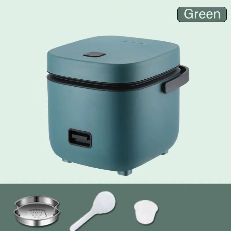 1.2L New Mini Rice Cooker Small 1-2 Person Rice Cooker Household Single Kitchen Small Household Appliances WIth Handle EU Plug