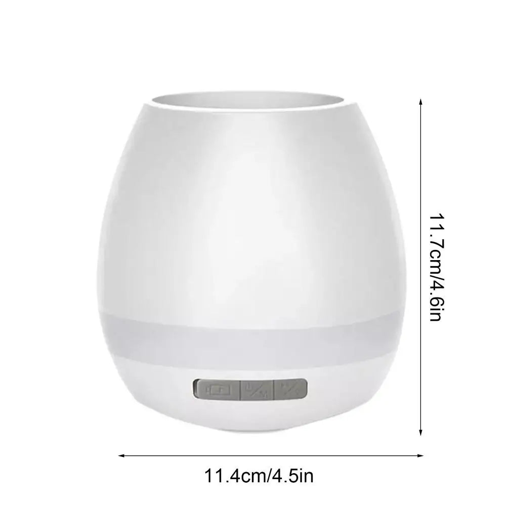 Smart Flowerpots Indoor Plant Pot Easy And Fun Plant Care Tech Wireless Speaker For Home Gardening Travel-friendly Decor Living