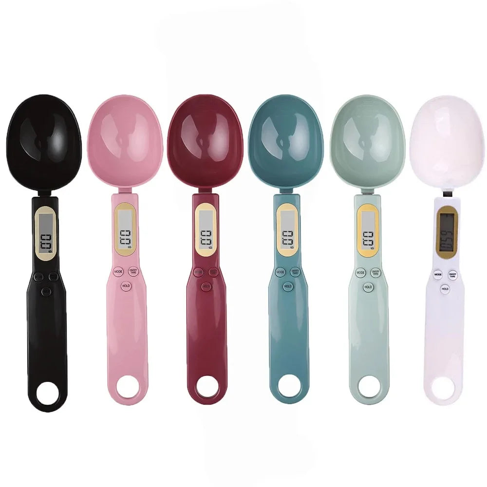 LCD Digital Kitchen Scale 500g 0.1g Measuring Food Spoon Scale Mini Kitchen Tool for Milk Coffee Scale Weight Measuring Spoon