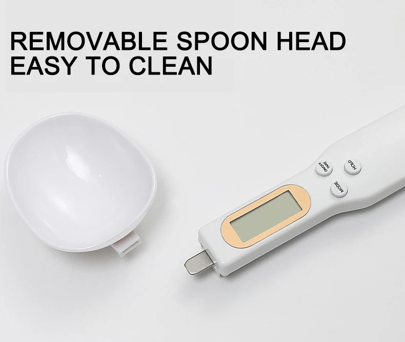 LCD Digital Kitchen Scale 500g 0.1g Measuring Food Spoon Scale Mini Kitchen Tool for Milk Coffee Scale Weight Measuring Spoon