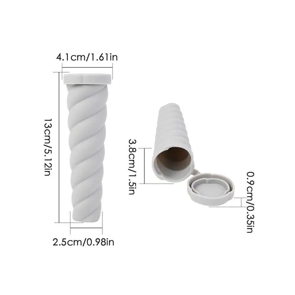 Silicone Popsicle Molds Reusable Ice Pop Sleeves Long Popsicle Maker Homemade 3-Color Ice Cream Mould Freezer Tubes With Lids